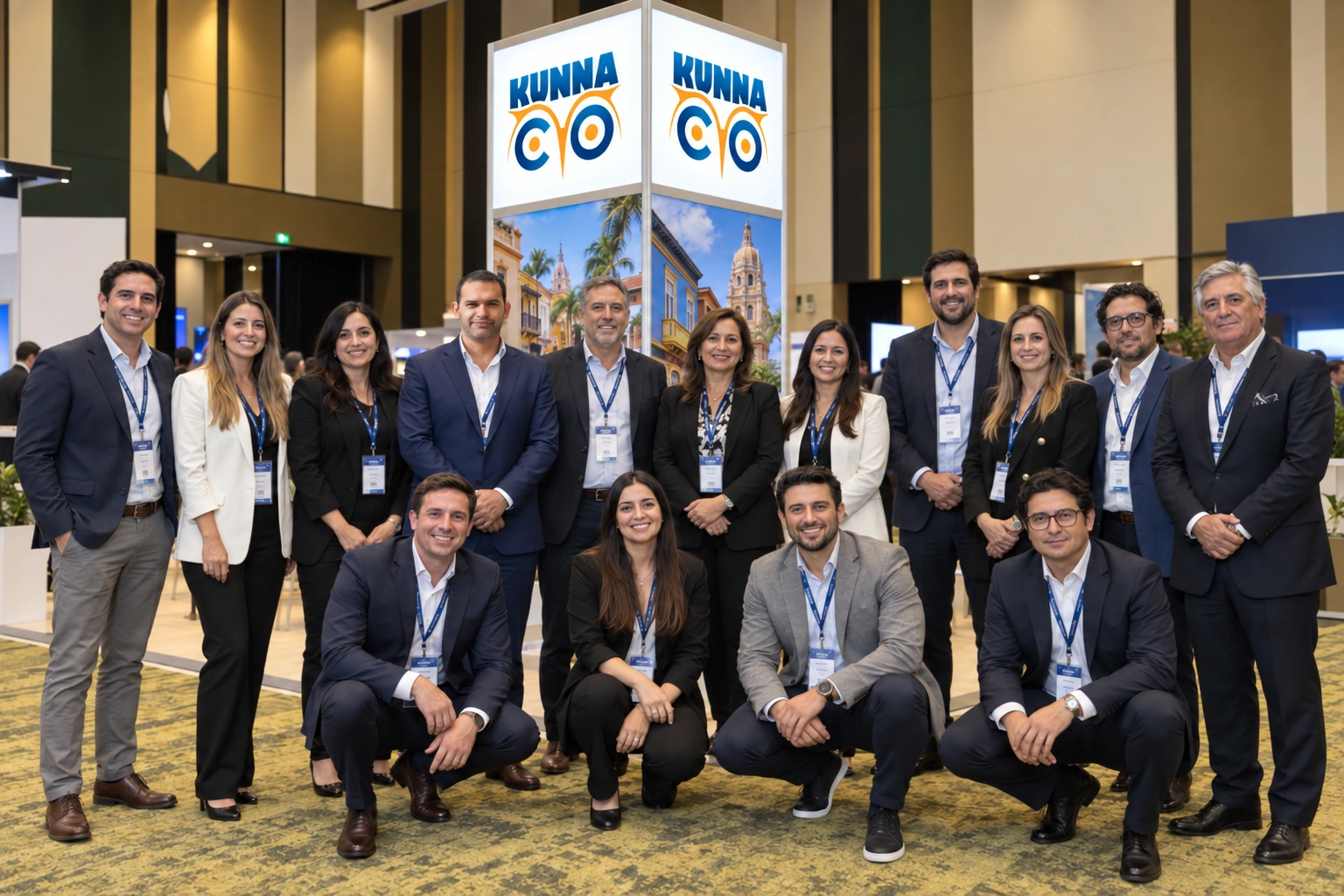 Profesionales reunidos en un encuentro corporativo