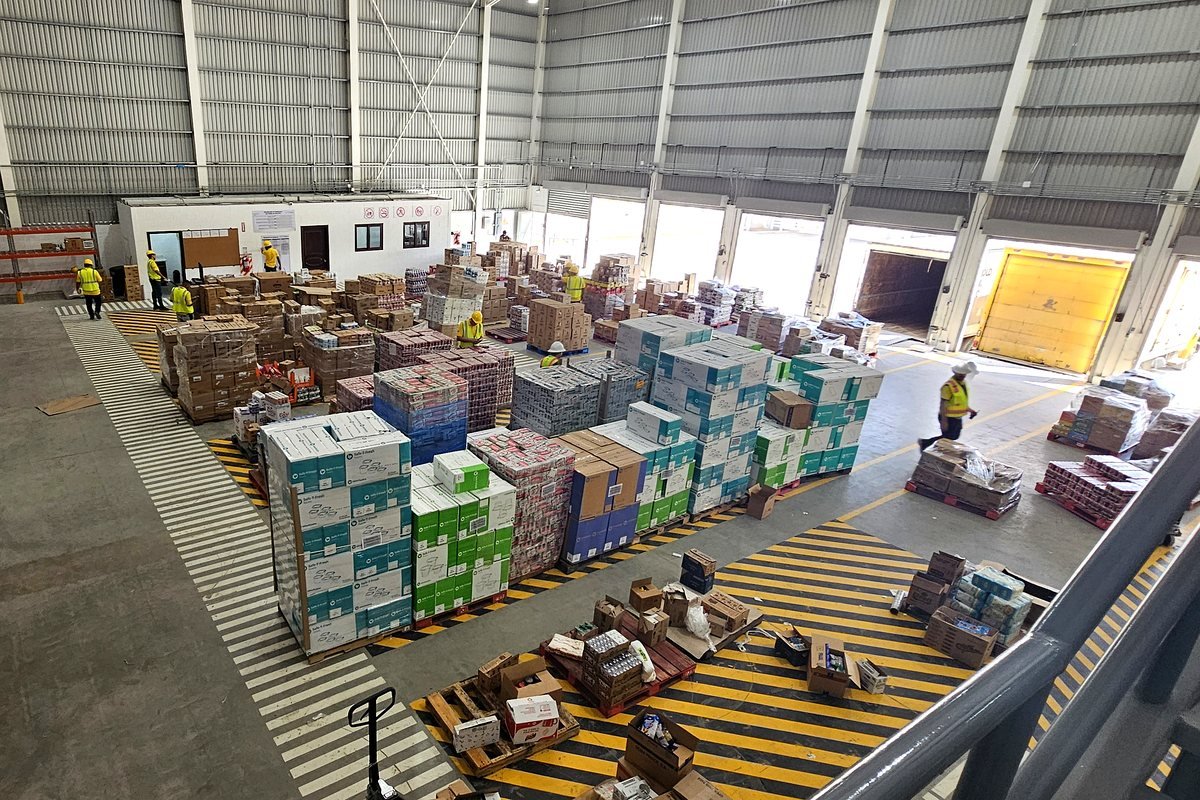 Tablero de inventario en centro de distribucion: reduccion acumulada de baja rotacion